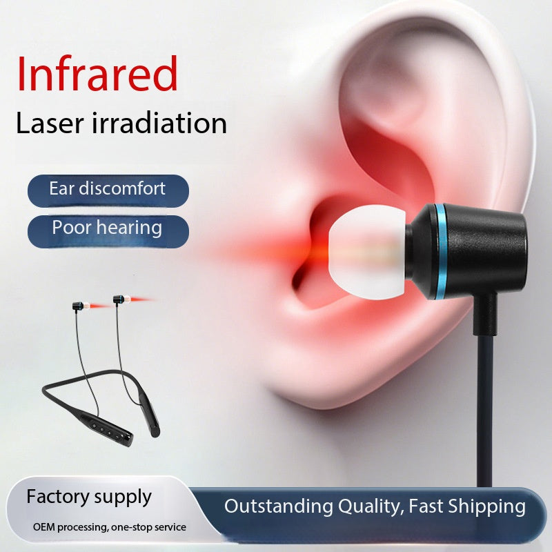 Semiconductor Laser Otitis Media Treatment Device