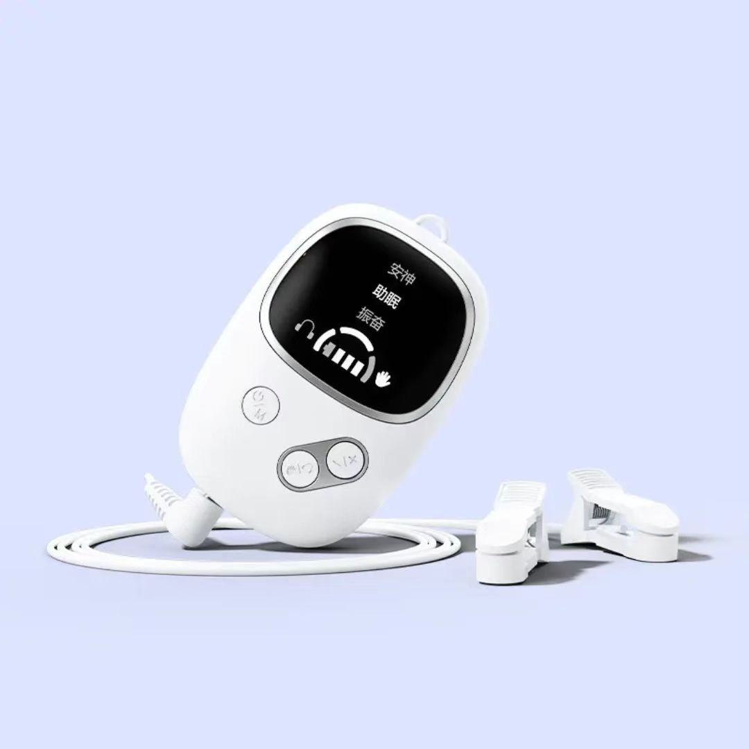 Mini micro-current CES sleep aid device