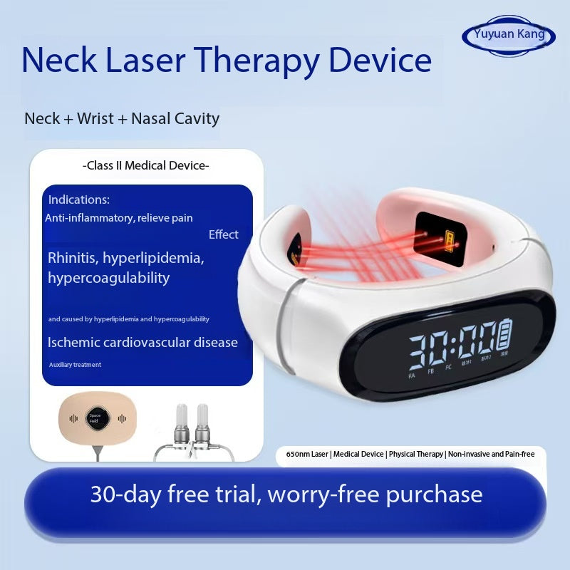 Neck Laser Therapy Device